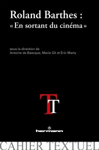 Couverture du livre Roland Barthes par Collectif dir. Antoine de Baecque, Marie Gil et Eric Marty